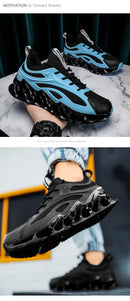 Tênis de corrida respirável de luxo masculino, tênis masculino, treinador casual, mocassins de corrida, moda
