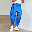 Calças Baggy Masculinas de Primavera, Moda Casual, Qualidade Premium, Cor Sólida, Joggers Oversized, Calças Harem da Moda 2026 Novas S-3XL
