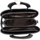 2026 novo estilo crossbody saco médio mãe saco lichia padrão grande macio plutônio fechamento com zíper uso diário moda senhoras bolsa sac