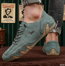Botas de tornozelo para homens moda costura leve confortável sapatos casuais tênis respirável sapatos de condução ao ar livre