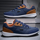 2025 sapatos masculinos primavera outono à prova dwaterproof água tênis de caminhada lazer masculino sapatos esportivos de couro antiderrapante calçado tênis para homem
