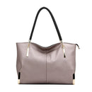 Bolsa feminina de couro genuíno foxer, design elegante e luxuoso, bolsa de ombro feminina, bolsa tote de grande capacidade, melhor presente para mãe, esposa