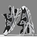 Tênis de luxo respirável masculino, Tênis Masculino, Mocassins casuais, Treinador de corrida, Corrida, Moda