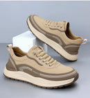 Mocassins masculinos de couro, confortáveis, respiráveis, leves, antiderrapantes, à prova d'água, sapatos casuais para atacado