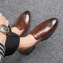 Designer masculino sapatos de couro marca luxo sola vermelha formal moda negócios diário casual festa banquete brogue vestido sapatos casamento