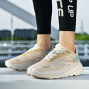 Primavera venda quente da temporada malha tênis de corrida masculino desportivo casual pai na moda tênis jovem respirável eva palmilha borracha o