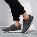Tênis casual sapatos respirável masculino andando malha sola macia ao ar livre anti deslizamento viagem confortável tênis de corrida tenis masculino