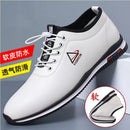 Sapatos Casuais Masculinos Confortáveis e Respiráveis, Sola Macia, Ultra-Couro, Novo Estilo Primavera 2026, Bico Redondo, Salto Baixo