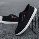 Novos tênis masculinos de lona, sapatos casuais respiráveis para homens, sapatos confortáveis para dirigir, tênis com cadarço, zapatillas de hombre