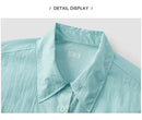 Camisa Feminina Semir com Proteção UV 2026, Texturizada, Lisa, Ombro Caído, Estilo Urbano Casual para o Dia a Dia, Macia e Confortável