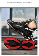 Tênis de corrida respirável de luxo masculino, tênis masculino, treinador casual, mocassins de corrida, moda
