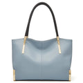 Bolsa feminina de couro genuíno foxer, design elegante e luxuoso, bolsa de ombro feminina, bolsa tote de grande capacidade, melhor presente para mãe, esposa