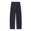 ETJ 2025 novo design de moda feminina corte tridimensional gola alta jaqueta de terno fino e calças casuais combinando
