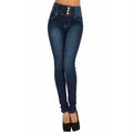 Mulheres jeans preto push up lápis denim calças senhoras vintage cintura alta casual estiramento magro mãe jean magro femme