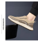 Mocassins masculinos de couro, confortáveis, respiráveis, leves, antiderrapantes, à prova d'água, sapatos casuais para atacado