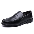 Mocassins de Couro Masculinos Casuais Slip-on Respiráveis Confortáveis para Caminhada e Escritório – Coleção Verão 2026