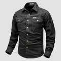 Camisa tática masculina camisa militar de manga comprida camisa tática homem camisa preta homem camisa ao ar livre