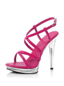 Sapatos de festa de casamento de verão feminino 12cm vermelho fino banda salto alto alta qualidade t mostrar saltos stiletto senhora 2024 novas sandálias designer