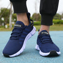 Novo verão sola macia tênis de corrida dos homens malha respirável sapatos casuais confortáveis moda versátil sapatos de exercício ao ar livre