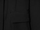 ETJ 2025 novo design de moda feminina corte tridimensional gola alta jaqueta de terno fino e calças casuais combinando