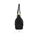 Bolsa feminina de couro genuíno foxer, design elegante e luxuoso, bolsa de ombro feminina, bolsa tote de grande capacidade, melhor presente para mãe, esposa