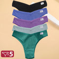 5 pçs/set algodão lingerie calcinha sexy roupa interior feminina tangas cuecas femininas calcinha tanga biquíni sólido 13 cores