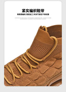 Tênis de corrida respirável de luxo masculino, Tênis Casual Masculino, Treinador de tênis, Mocassins Moda Corrida