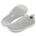 Tênis descalço minimalista masculino, ajuste largo, sola zero, relaxamento ideal, treinador cruzado masculino, sapatos descalços, caixa de dedo largo