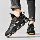 Tênis de corrida respirável de luxo masculino, Tênis Casual Masculino, Treinador de tênis, Mocassins Moda Corrida