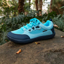 Oiaano descalço dedo do pé largo homem sapatos lazer tênis malha rendas até respirável conforto leve esportes caminhada correndo caminhadas