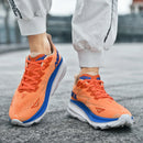 Primavera venda quente da temporada malha tênis de corrida masculino desportivo casual pai na moda tênis jovem respirável eva palmilha borracha o