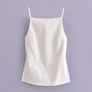 Hxao mulheres topo 2024 rendas até sem costas camisola topo feminino roupas baratas sexy moda tanques & camis colheita topo feminino branco preto