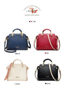 Bolsa de Ombro Feminina FOXER em Couro Rachado, Bolsa Elegante, Nova Bolsa Tote Grande Feminina 2026, Bolsa Transversal de Design Luxuoso