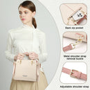 Bolsa de Ombro Feminina FOXER em Couro Rachado, Bolsa Elegante, Nova Bolsa Tote Grande Feminina 2026, Bolsa Transversal de Design Luxuoso