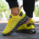 Homens sapatos de malha respirável sapatos esportivos casuais tênis de treinamento de corrida secagem rápida e resistente ao desgaste estilo novo tamanos femininos