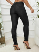 2026 verão novas mulheres jeans rasgados moda alta estiramento magro denim lápis calças finas confortáveis jeans de malha S-2XL