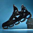 Tênis de corrida respirável de luxo masculino, Tênis Casual Masculino, Treinador de tênis, Mocassins Moda Corrida