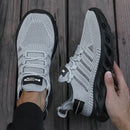 Homens sapatos de malha respirável sapatos esportivos casuais tênis de treinamento de corrida secagem rápida e resistente ao desgaste estilo novo tamanos femininos