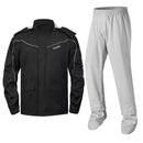 Wosawe motocicleta capa de chuva terno prevenção jaqueta calças acampamento caminhadas pesca capa de chuva moto motociclista piloto chuva