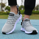 Novo verão sola macia tênis de corrida dos homens malha respirável sapatos casuais confortáveis moda versátil sapatos de exercício ao ar livre