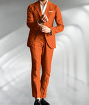 Green Linen Male Suits Wedding Tuxedo Business Fashion Blazer Sets Custom Made Two Pieces (Jacket+Pants) Conjuntos De Chaqueta