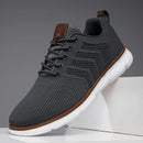 Tênis casual sapatos respirável masculino andando malha sola macia ao ar livre anti deslizamento viagem confortável tênis de corrida tenis masculino