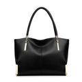 Bolsa feminina de couro genuíno foxer, design elegante e luxuoso, bolsa de ombro feminina, bolsa tote de grande capacidade, melhor presente para mãe, esposa