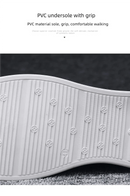 Sapatos casuais masculinos sem cadarço para todas as estações, novos, respiráveis, leves, com sola macia, para caminhada ao ar livre, sapatos brancos para estudantes.