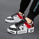Sapato de skate alto masculino e infantil, sapato de caminhada casual com cadarço, tênis de luxo, novo, 2022