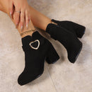 2025 novas mulheres antiderrapantes botas de tornozelo plataforma zíper salto alto botas curtas confortáveis sapatos de designer feminino zapatos de mujer