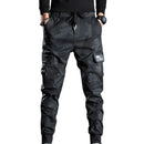 2025 Homens primavera e outono calças de trabalho camufladas slim fit elásticas e resistentes ao desgaste calças de trabalho elegantes e casuais leggings