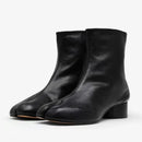 Botas Femininas de Couro Genuíno com Salto Baixo e Bico Dividido, Design de Luxo e Moda, Novidade Outono Inverno 2026