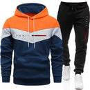 Conjunto de Moletom Masculino Paris Fashion: Moletom com Capuz e Calça Jogger para o Dia a Dia, Esportivo, Tendência Urbana, Agasalho Quente