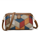 Neutral style backpack for men and women, cross-body bag, small-sized ethnic single shoulder bag, color combination